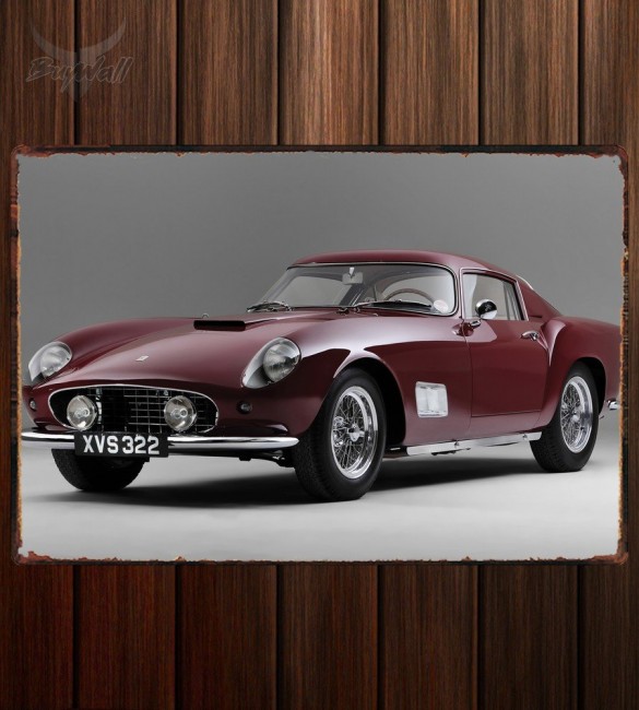Металлическая табличка Ferrari 250 GT Tour de France 260 Металлическая табличка Ferrari 250 GT Tour de France 260